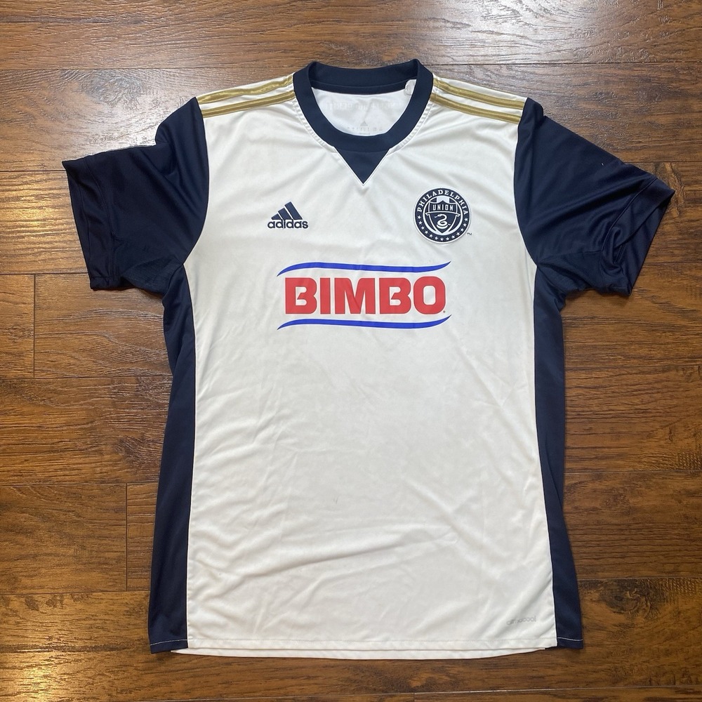 Philadelphia Union 2017 2018 Away Jersey Adidas MLS Soccer Men's Size Large